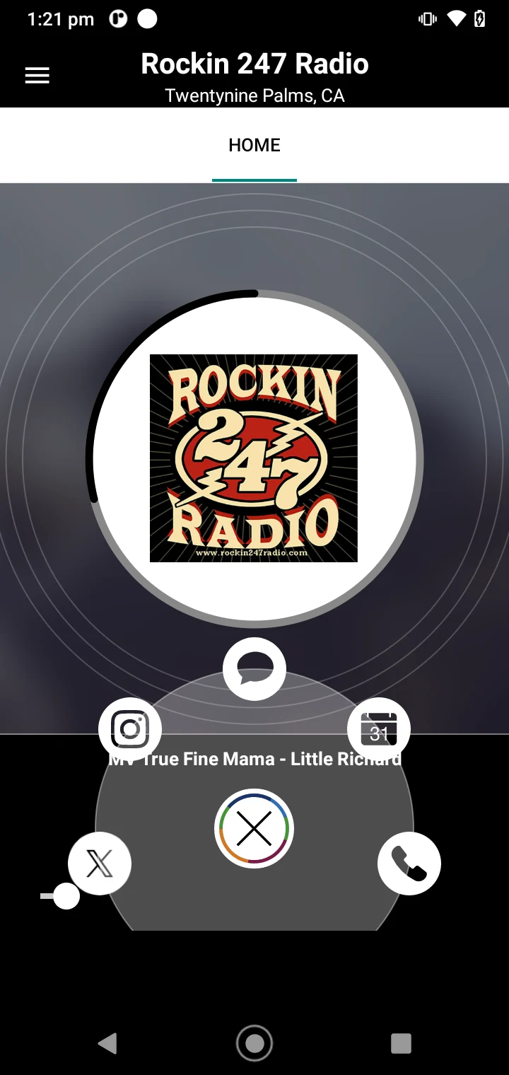 Rockin 247 Radio screenshot
